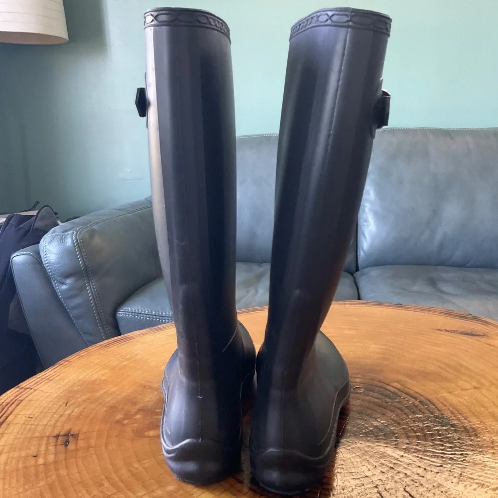 Kamik Black Waterproof Rain Boots - Picture 5 of 13